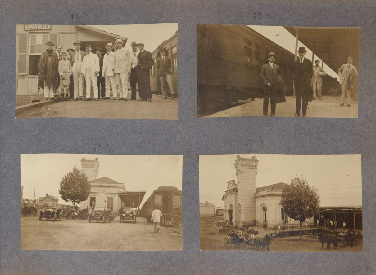 Excursão oficial realizada em 1915. Coleção Júlio Prestes. MIS